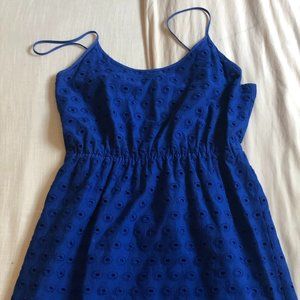 Madewell Cobalt Blue Sun Dress
